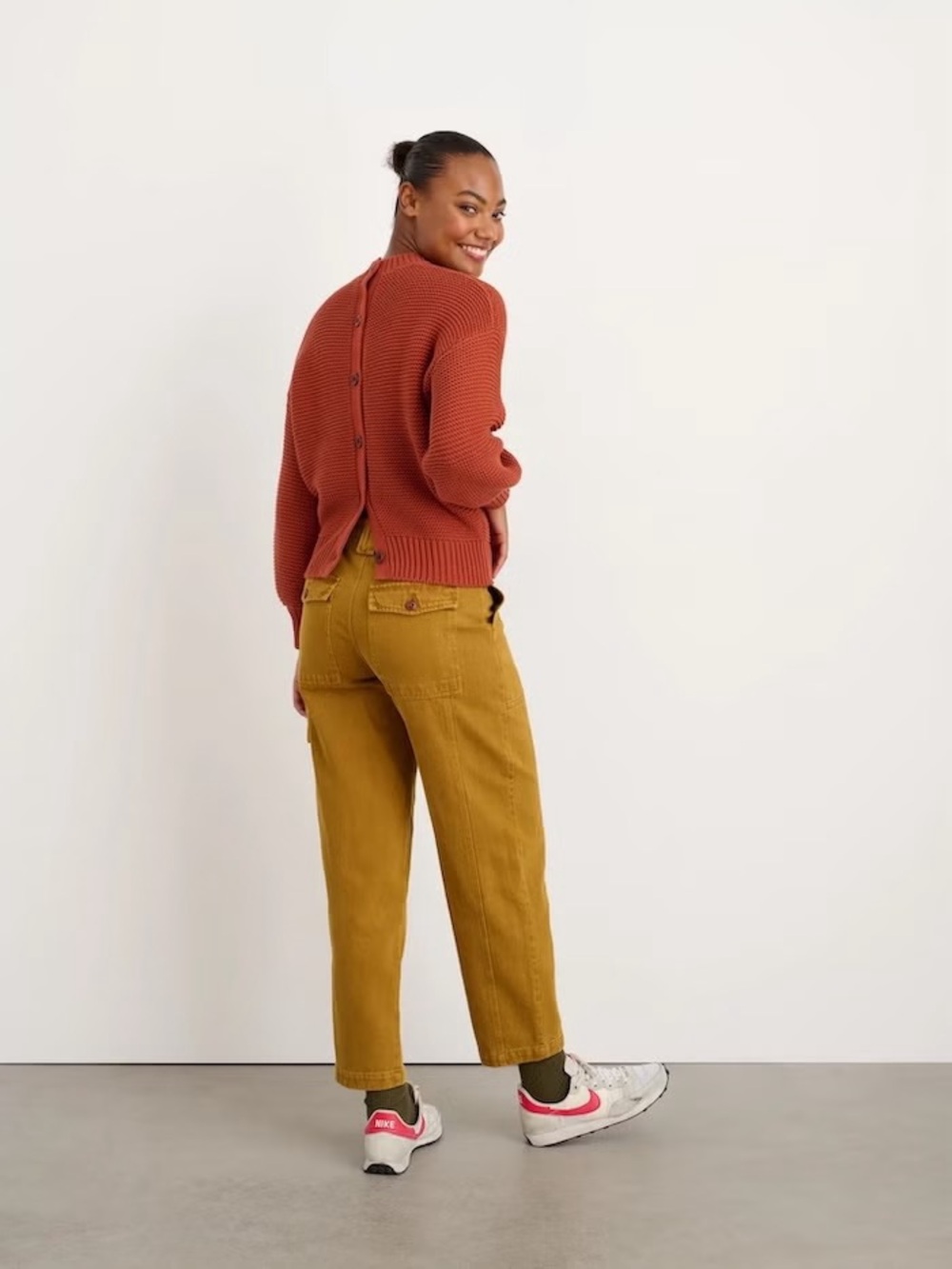 Alex Mill Button-Back Crewneck Sweater